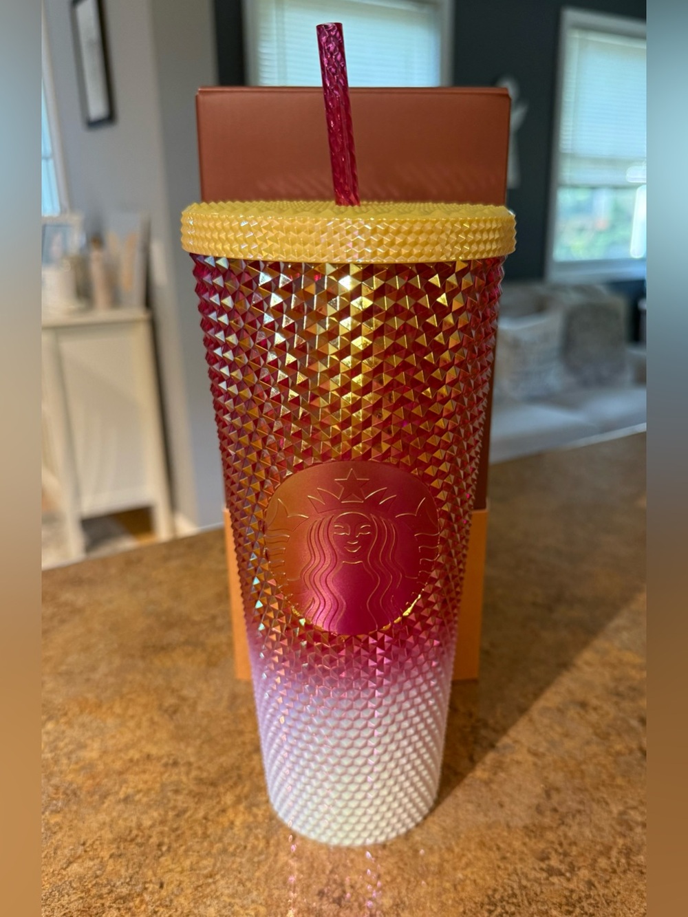 🩷New Starbucks Summer Sunset Tumbler 24oz